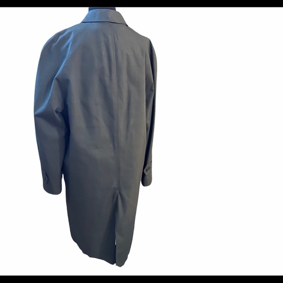 Vtg Towncraft Plaid Removable Furry Lined Coat 38 - Picture 4 of 9